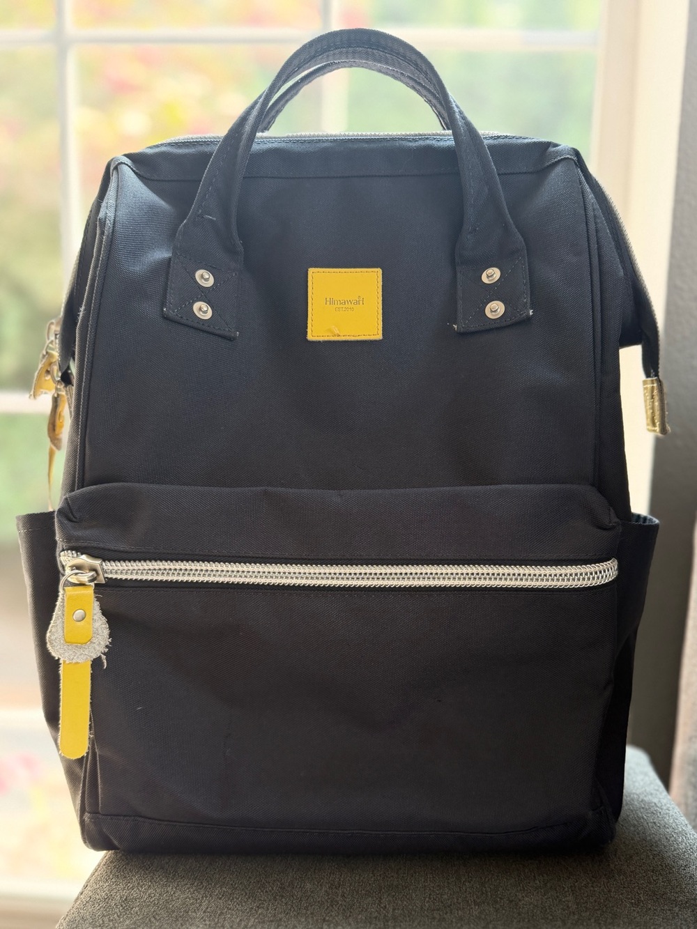 Himawari Navy Laptop Backpack 15” School Work Travel